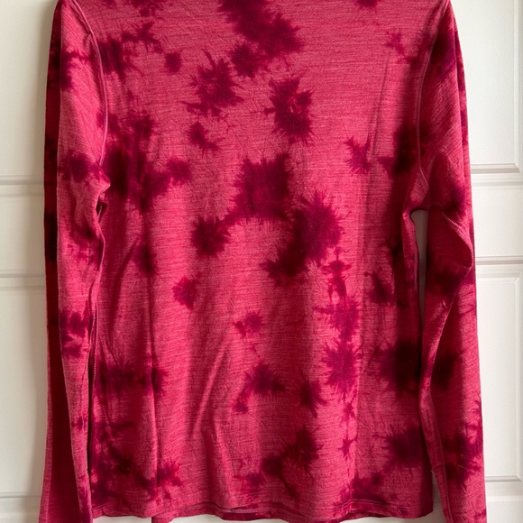 COPY - Lululemon lab tie dye merino blend long sleeve shirt - Picture 2 of 4